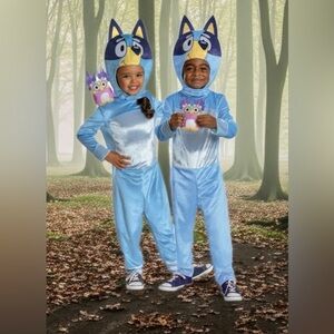 Disguise Bluey with chattermax toddler costume. NWT 6/6X 
(Wal2)